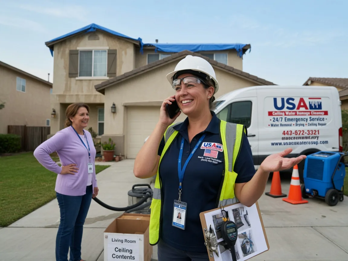 Ceiling Water Damage Restoration Tuluksak, AK FAQs